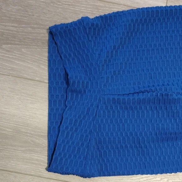 SHEIN Blue Textured Leggings - Picture 10 of 10